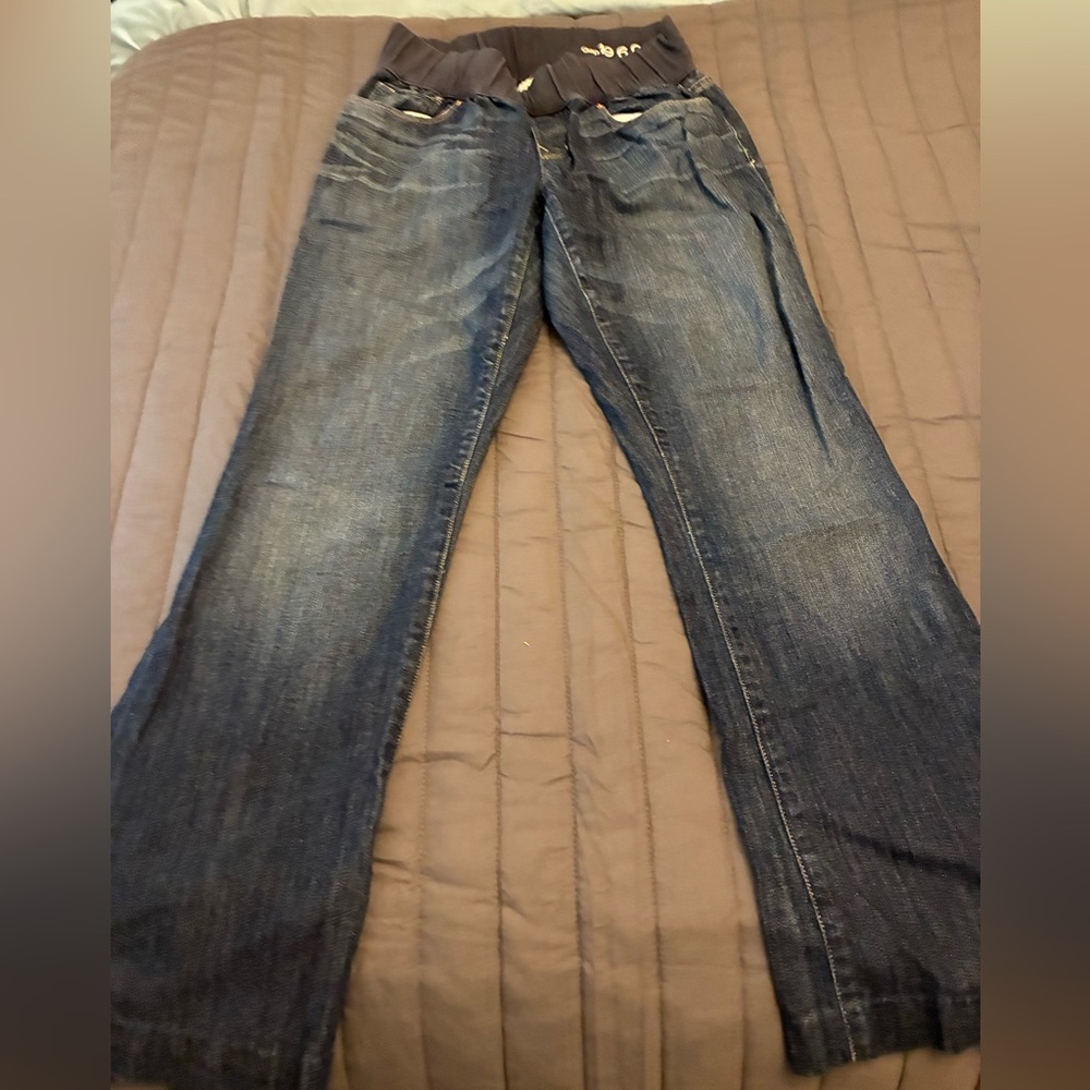 GAP 1969 Dark Indigo maternity Jeans